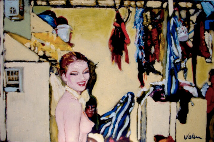 Le sourire 绘画, 21.3x31.9 in