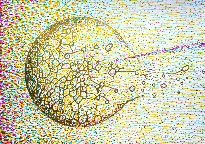 Expanding art 图画, 8.3x11.8 in