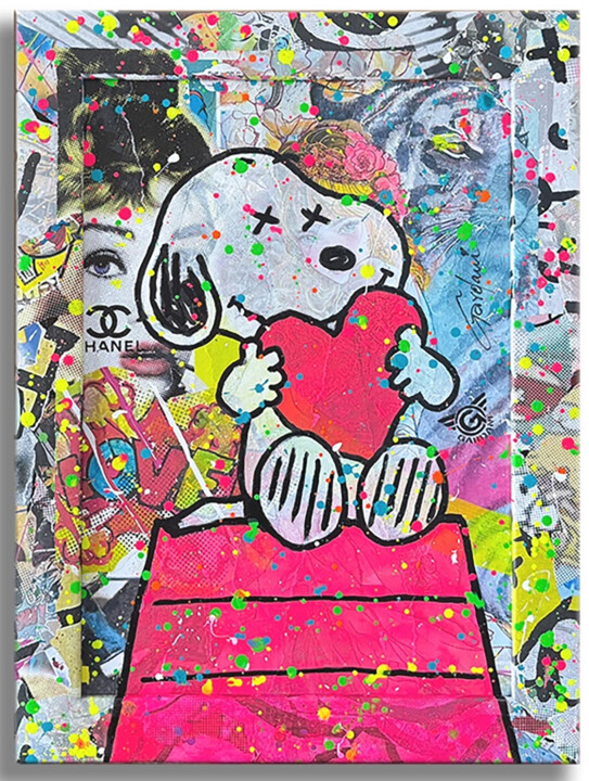 Schilderij,  25x17,5 in 