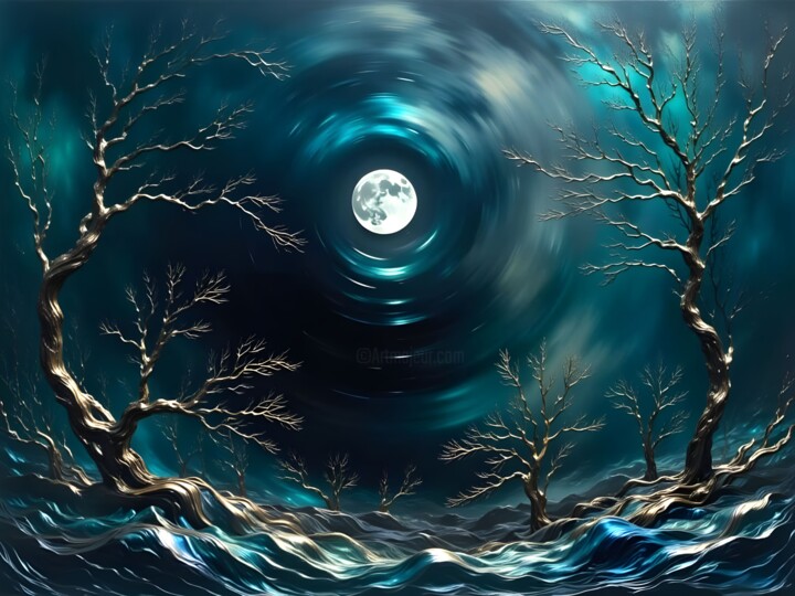 ::: Moonlit Anomaly ::: 数字艺术