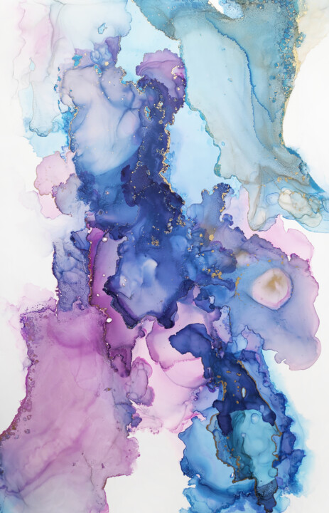 Cosmic Glow 绘画, 23.6x15.8 in