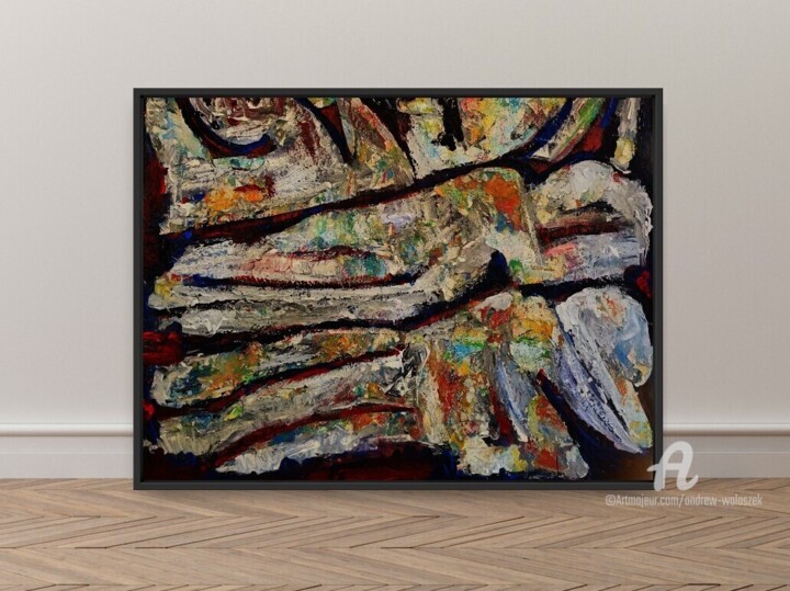 Artwork's surface or texture
