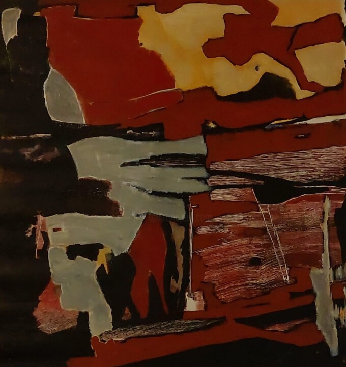 绘画,  31.5x31.5 in 
