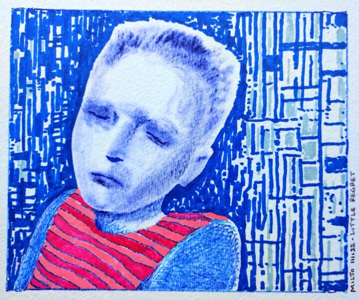 图画,  5.9x7.9 in 