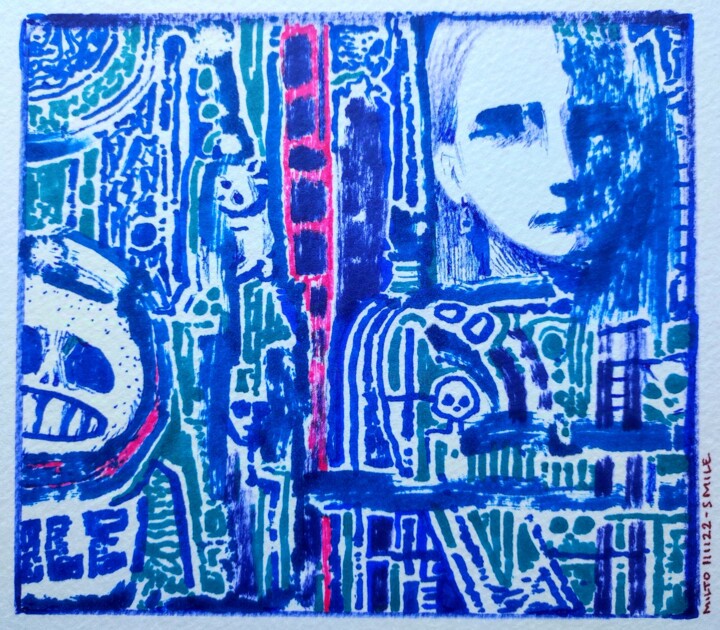 图画,  5.9x7.9 in 