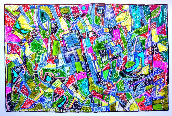 图画,  8.3x11.8 in 