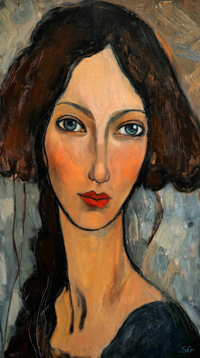 Portrait of a mysterious girl 数字艺术
