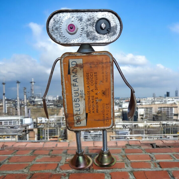 ROBOT QUINO Sculptuur, 7,9x4,7 in