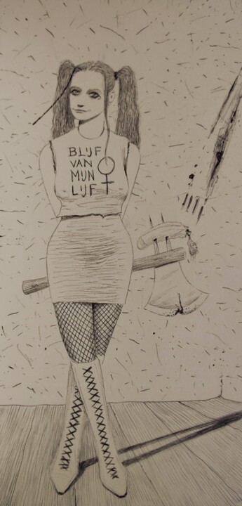 Last warning 图画, 11.8x5.9 in