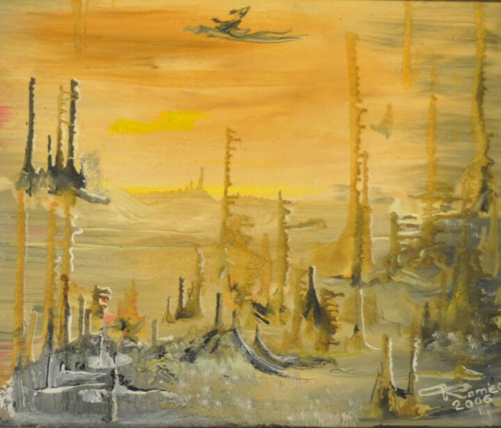 After life 1 oil on canvaS Tablo, 15,9x20 in
