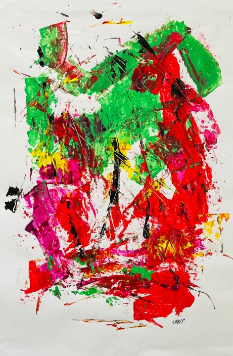 Unit #1053 “Holiday Celebration” 绘画, 36x24 in