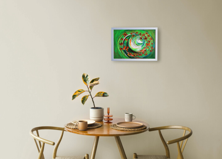 Work presented framed