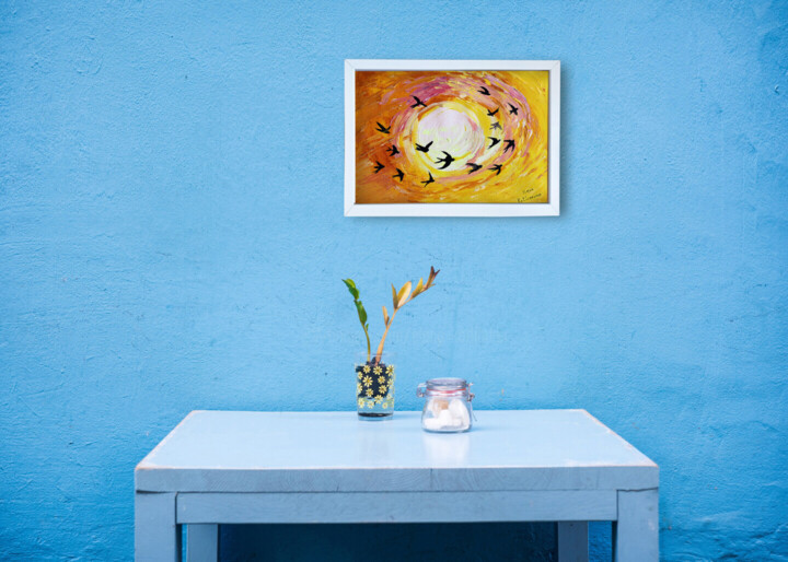 Work presented framed