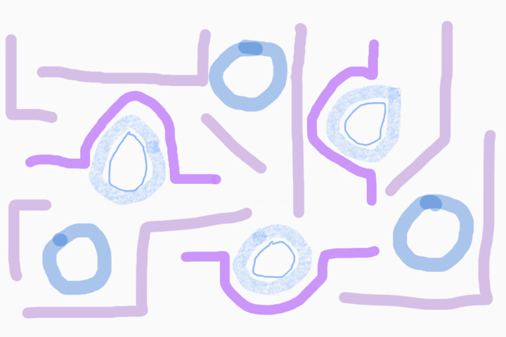 Kreise und Striche 数字艺术
