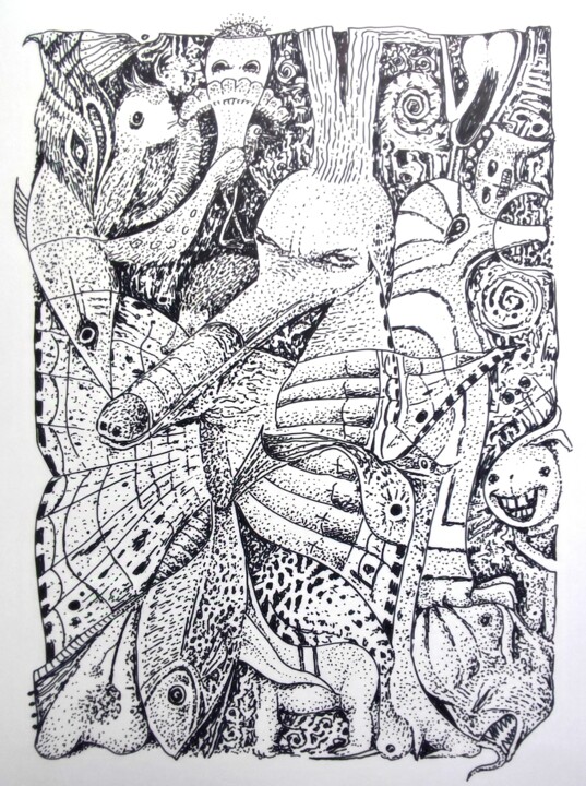 Infinity Zoo straight up 22 图画, 8.3x5.9 in