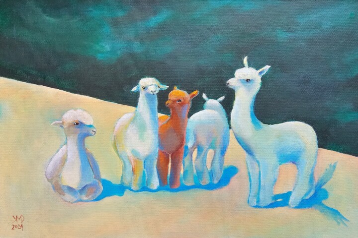 Painting,  8.7x13 in 