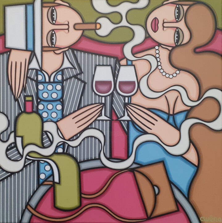 绘画,  23.6x23.6 in 