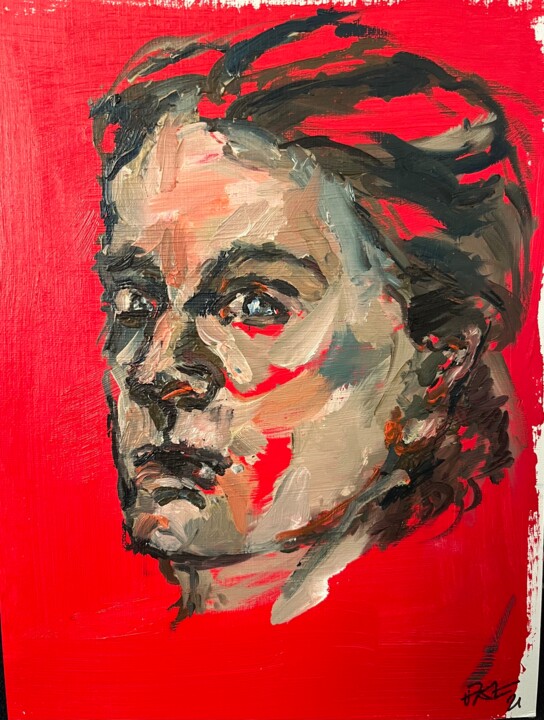 Le regard 绘画, 9.5x7.1 in