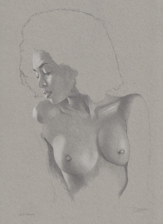 "Corazon (23:52)" 图画, 11.9x8.6 in