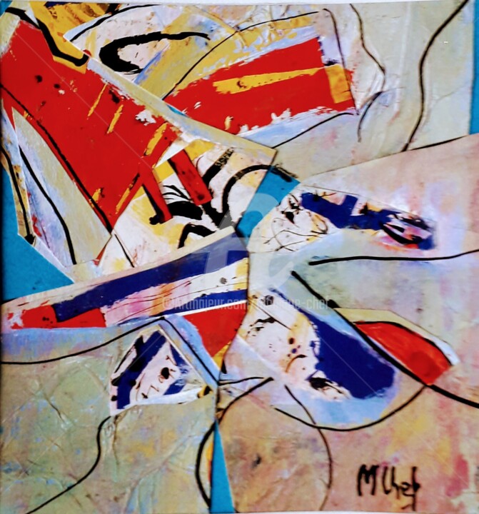 拼贴,  7.9x7.9 in 