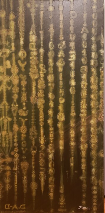 绘画,  48x24 in 