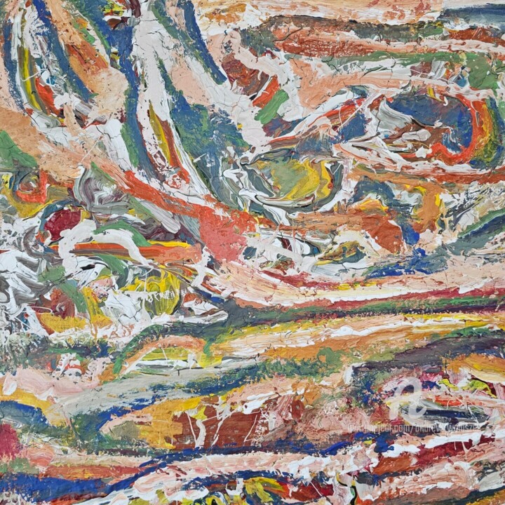 Artwork's surface or texture