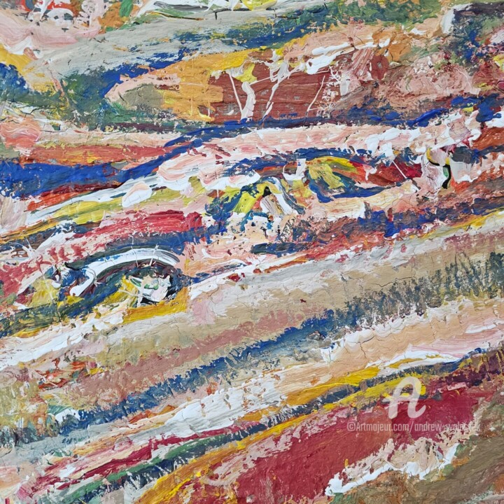 Artwork's surface or texture