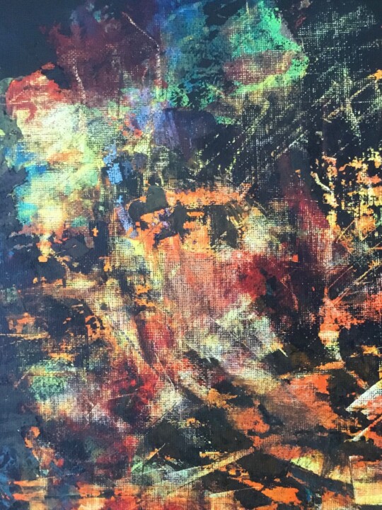 Unit #203 “Flashpoint” 绘画, 14x11 in