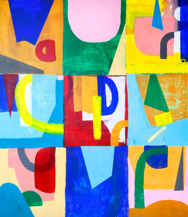 From desert to open sea 绘画, 59.1x51.2 in