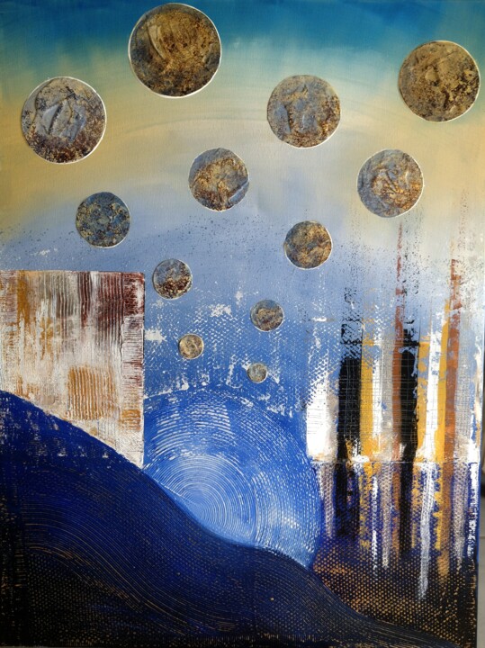 Ailleurs 绘画, 31.5x23.6 in