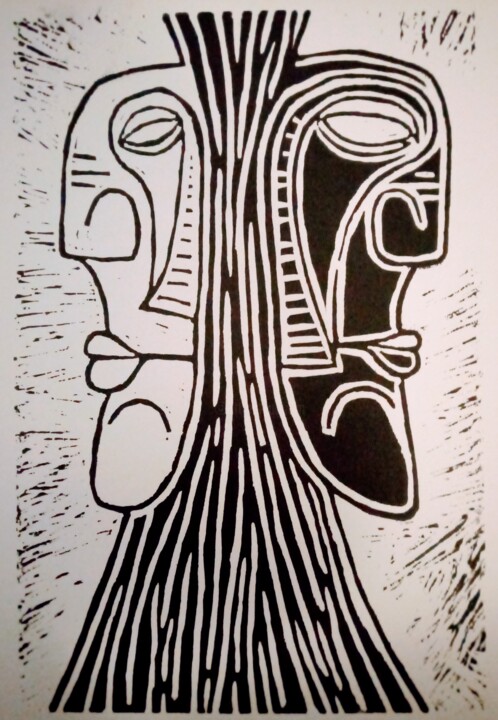 Printmaking,  6.7x5.1 in 
