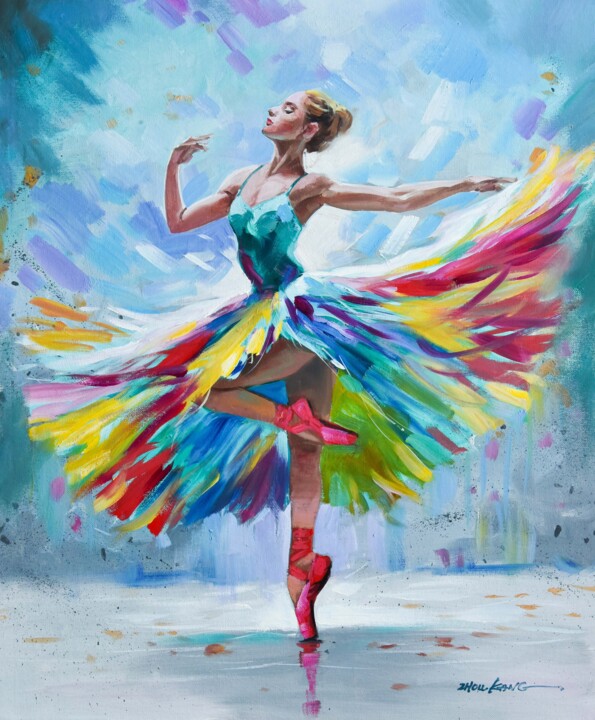 ballet 5 绘画, 24x20 in