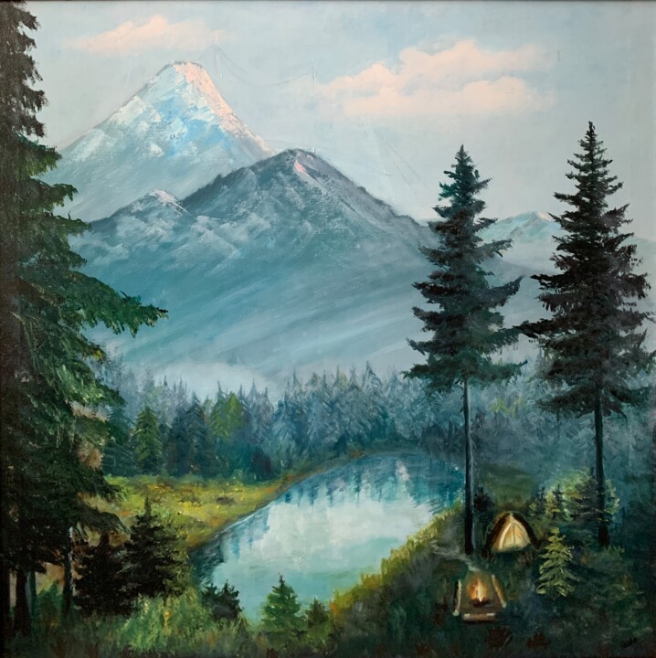 绘画,  23.6x23.6 in 