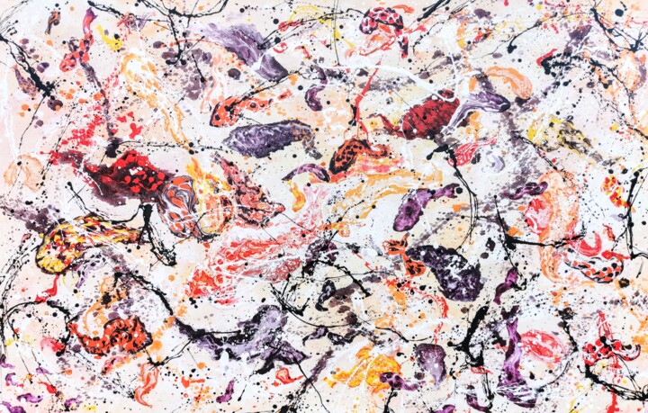Mount Fuji's Dance Floor 绘画, 43.3x66.9 in