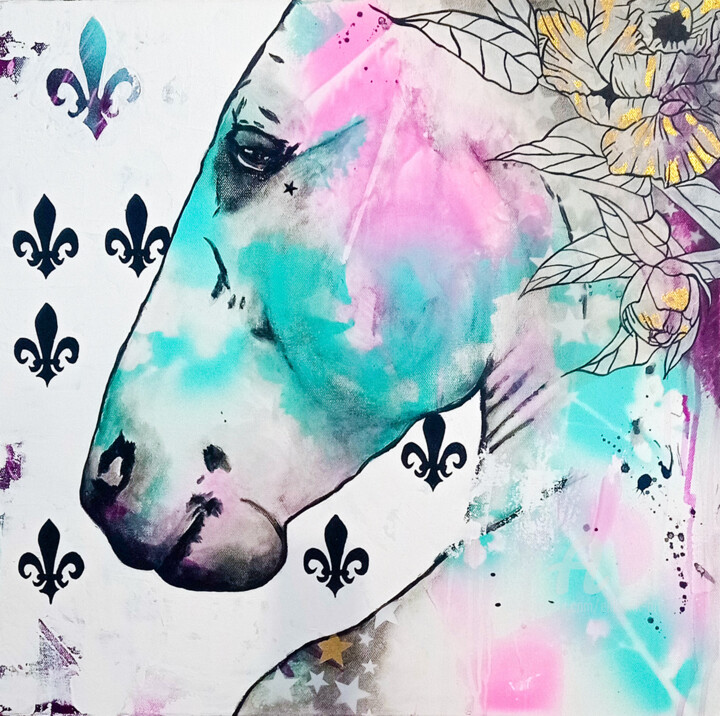 Prince 绘画, 19.7x19.7 in