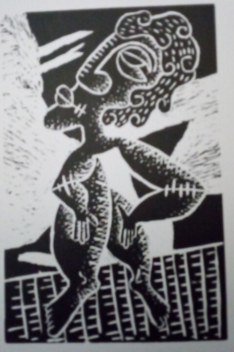 Printmaking,  6.7x5.1 in 