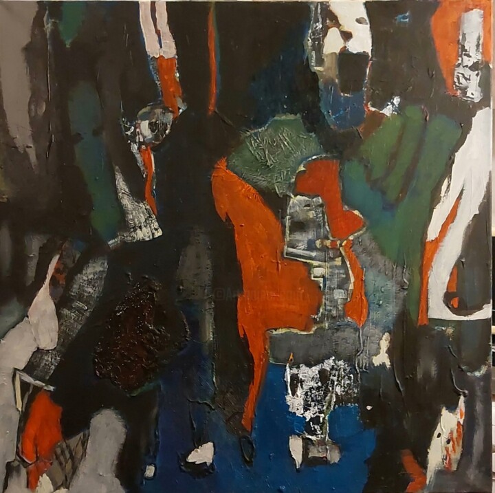 绘画,  31.5x31.5 in 