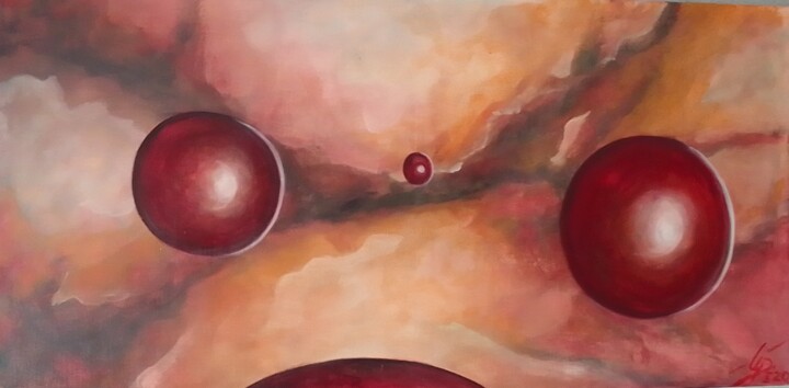 Ferne Welten 绘画, 27.6x39.4 in