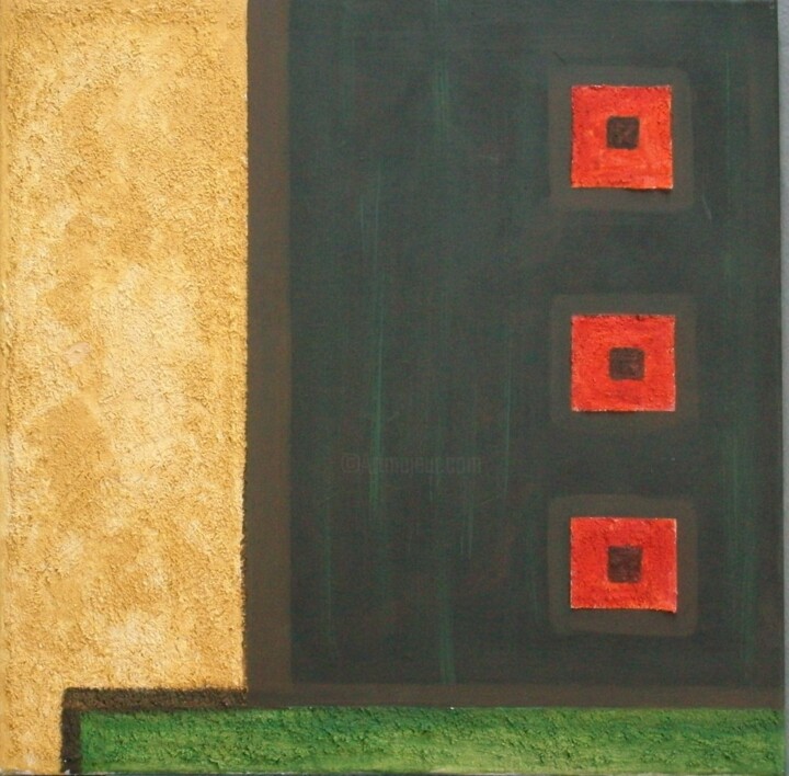 Komposition 21.12 绘画, 19.7x19.7 in