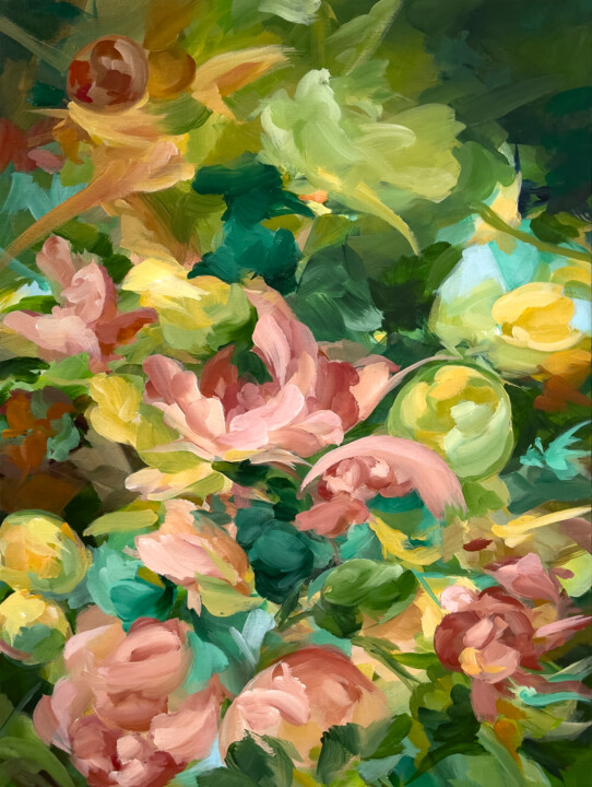 The garden of angels 绘画, 31.5x23.6 in