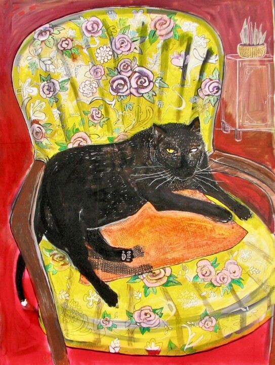 Plumo : la force de l’âge 绘画, 51.2x38.2 in