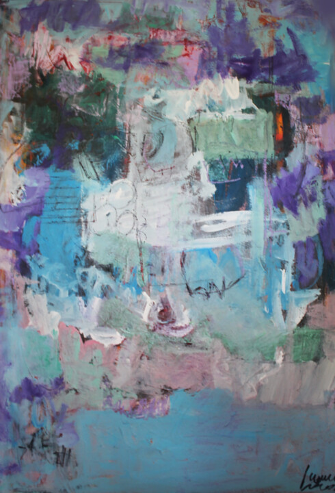 Sfumature del giorno Painting, 39.4x27.6 in