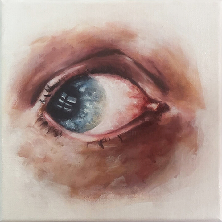 绘画,  7.9x7.9 in 