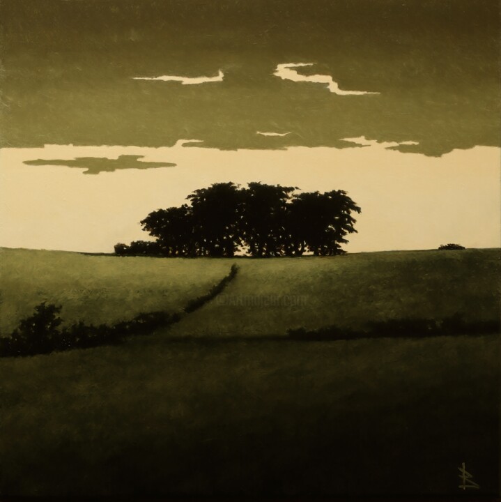 Tree 绘画, 23.6x23.6 in