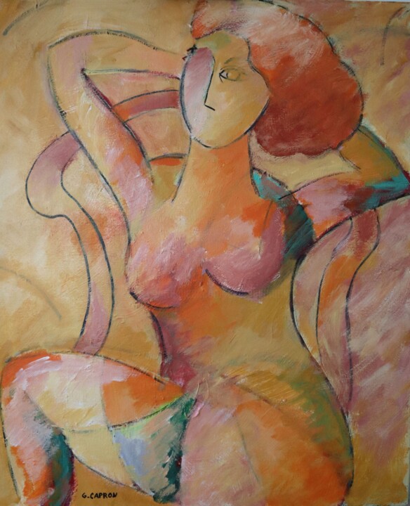 Mélaine 绘画, 28.7x23.6 in