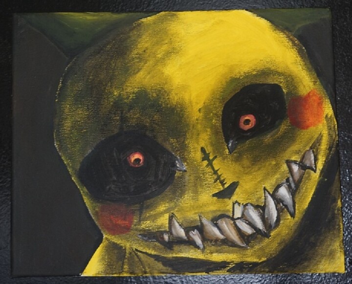Peinture intitulée "bl - peinture - zom…" par Bl-Peinture, Œuvre d'art originale, Acrylique