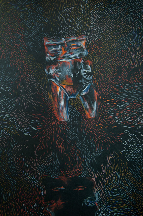 图画,  16.5x11.6 in 