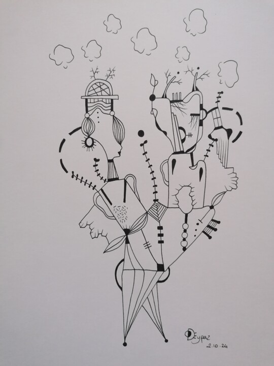 Imagine 图画, 16.5x11.7 in