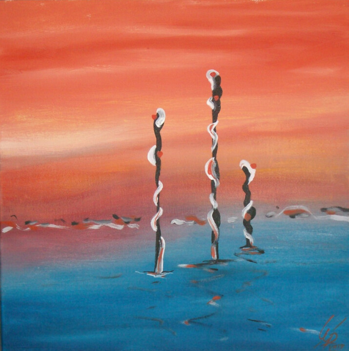 Distanz 绘画, 19.7x19.7 in
