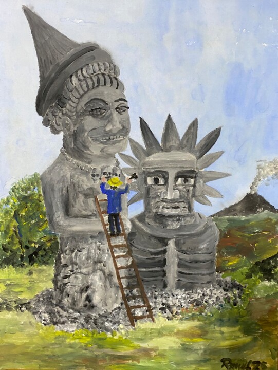 Pittura,  21,7x16,5 in 